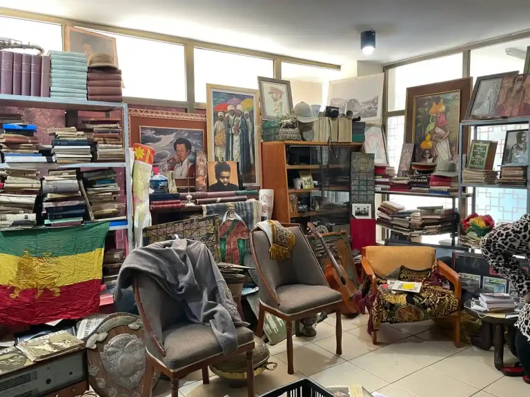 Abdi Negash Antique Store Piassa