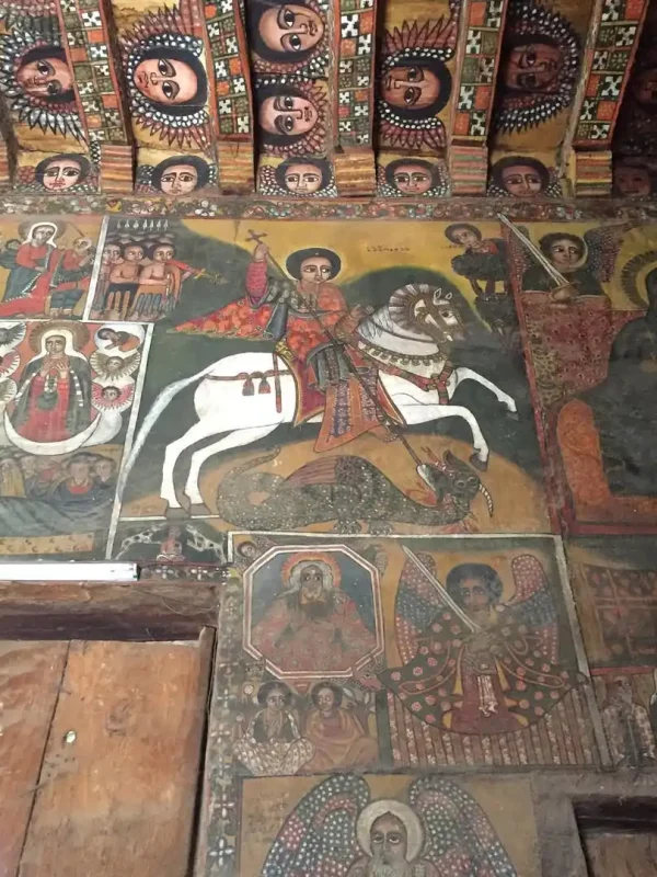 Debre Birhan Selassie Church Gonder, Ethiopia.