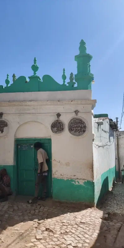 One of the many mosques of Harar, Ethiopia.
