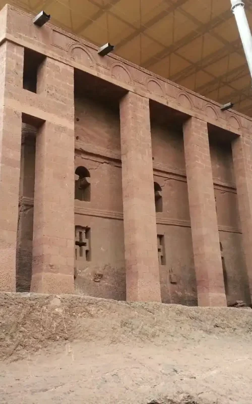 Lalibela's Rock-Hewn Church of Bete Medhane Alem